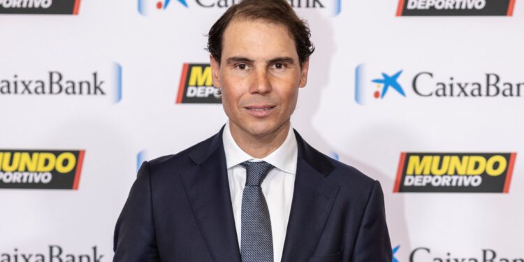 Rafael Nadal foi homenageado no evento de gala organizado pelo 'Mundo Deportivo'