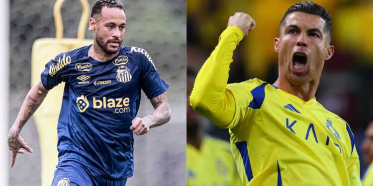 Neymar e Cristiano Ronaldo fazem aniversário juntos.