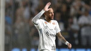 Neymar no Santos.