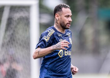 Neymar fará a sua estreia pelo Santos.