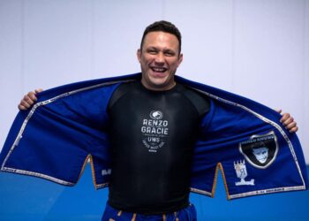 Renzo Gracie é um dos incentivadores do Instituto Faixa-Preta de Jesus - Foto: Divulgação/Instituto Renzo Gracie