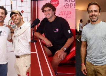 Estande da Claro no Rio Open.