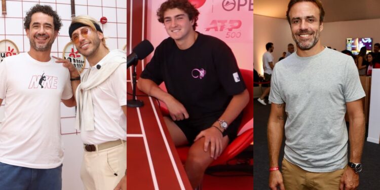 Estande da Claro no Rio Open.