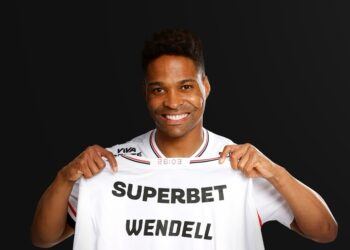 Wendell no São Paulo - Fonte: @saopaulofc