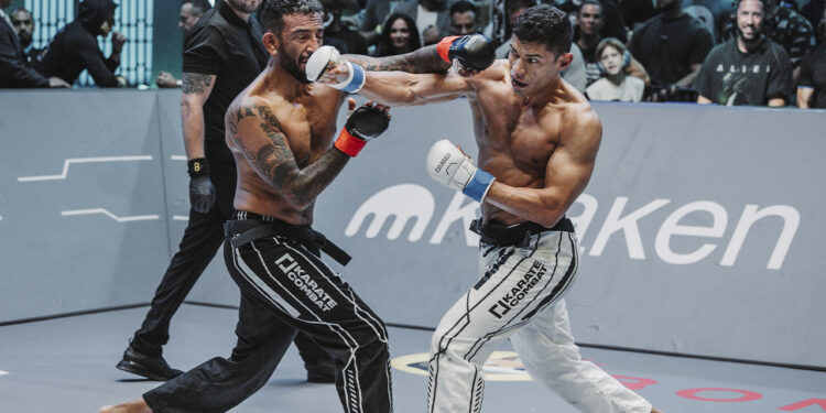 Weber Almeida entrará no pit para tentar a terceira vitória consecutiva - Foto: Divulgação/Karate Combat