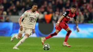 Lance de partida entre Bayern de Munique e Bayer Leverkusen
