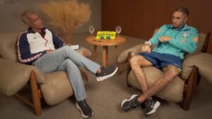 Trecho de entrevista de Romário com Raphinha, para o canal Romário TV