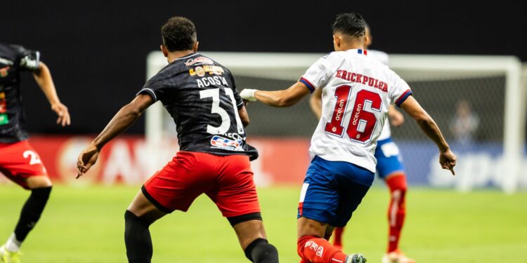 Lance de partida entre Bahia e Boston River-URU