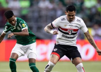 São Paulo x Palmeiras no Paulistão.
