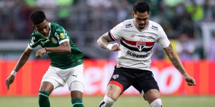 São Paulo x Palmeiras no Paulistão.