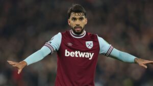 Lucas Paquetá em ação pelo West Ham