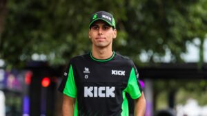 Gabriel Bortoleto antes da etapa da F1 em Melbourne