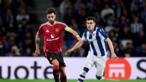 Manchester United e Real Sociedad ficaram no empate na ida