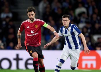 Manchester United e Real Sociedad ficaram no empate na ida