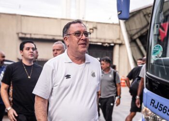 Marcelo Teixeira, presidente do Santos
