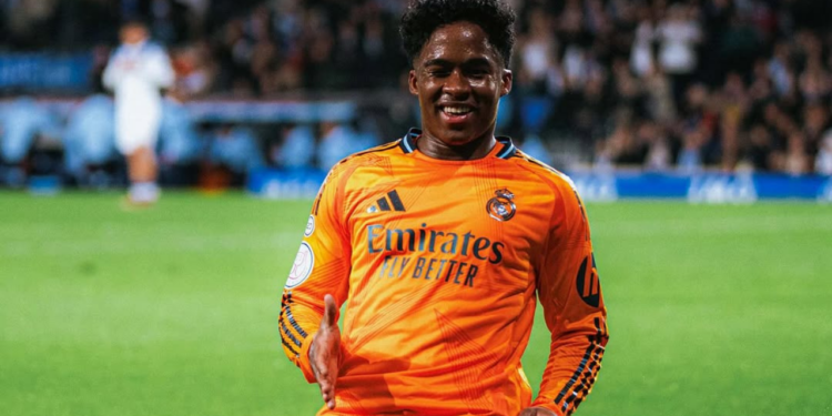 Endrick só tem mais minutos que 4 jogares no Real Madrid, veja nomes