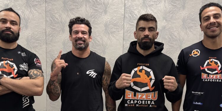 Elizeu Capoeira e a tropa da CMSystem - Foto: Divulgação
