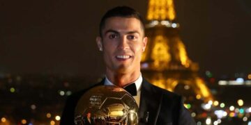 Bola de Ouro e seus cinco maiores vencedores da história