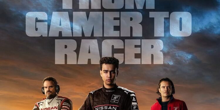 Foto do filme "Gran Turismo: De Jogador a Corredor" \ Créditos: Instagram - @ O filme que todo fã de automobilismo deve assistir