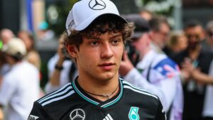Andrea Kimi Antonelli, piloto da Mercedes na F1.