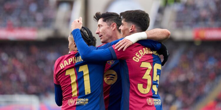Barcelona x Real Sociedad na LALIGA.