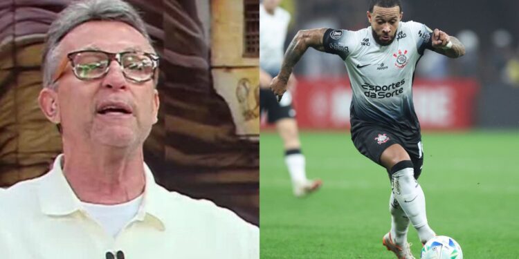 Craque Neto dispara contra Memphis Depay.