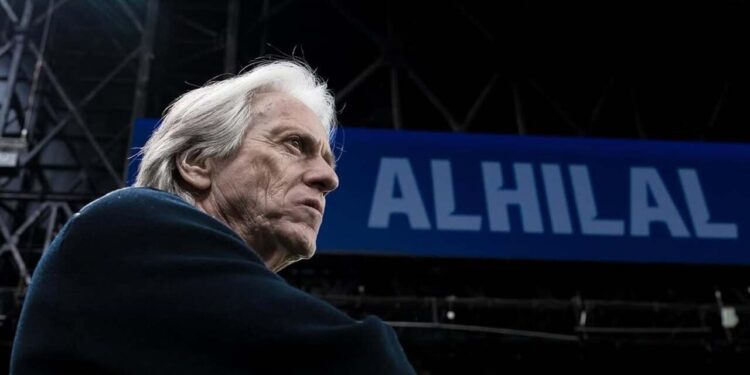 Jorge Jesus técnico do Al Hilal - Fonte: Instagram/@jorgejesus