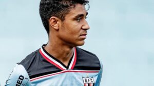 Pedro Severino, atualmente no Red Bull Bragantino.