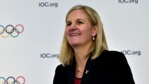 Kirsty Coventry, ex-nadadora do Zimbábue.