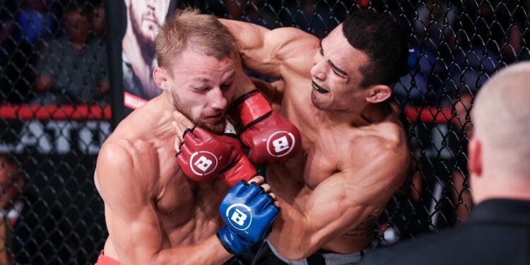 Ex-Bellator, Leandro Higo fará a sua estreia na PFL – Foto divulgação Bellator