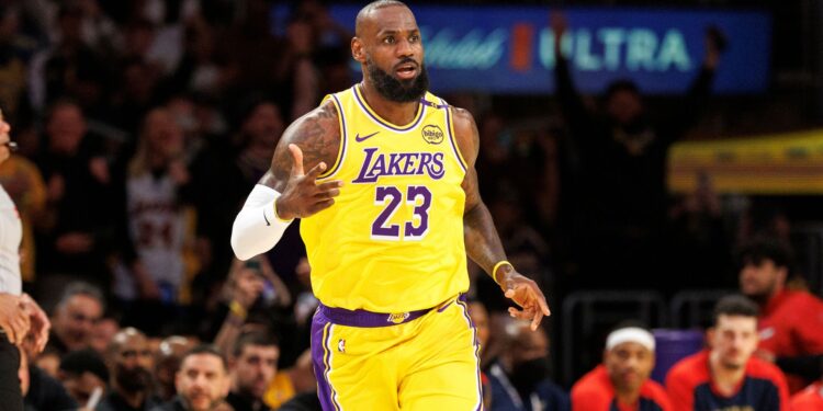 LeBron na NBA.