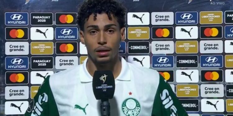 Luighi, do Palmeiras Sub-20, sofre caso de racismo na Conmebol Libertadores.