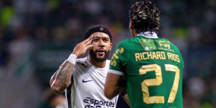 Final do Paulistão será definida entre Corinthians e Palmeiras.