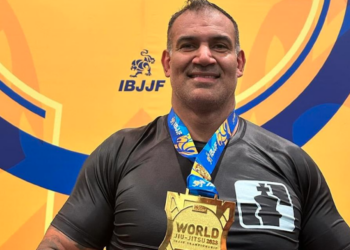 Renato Andrade já conquistou o Mundial Master da IBJJF com e sem kimono - Foto: arquivo pessoal