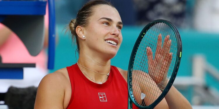 Sabalenka disputará a final do Miami Open.