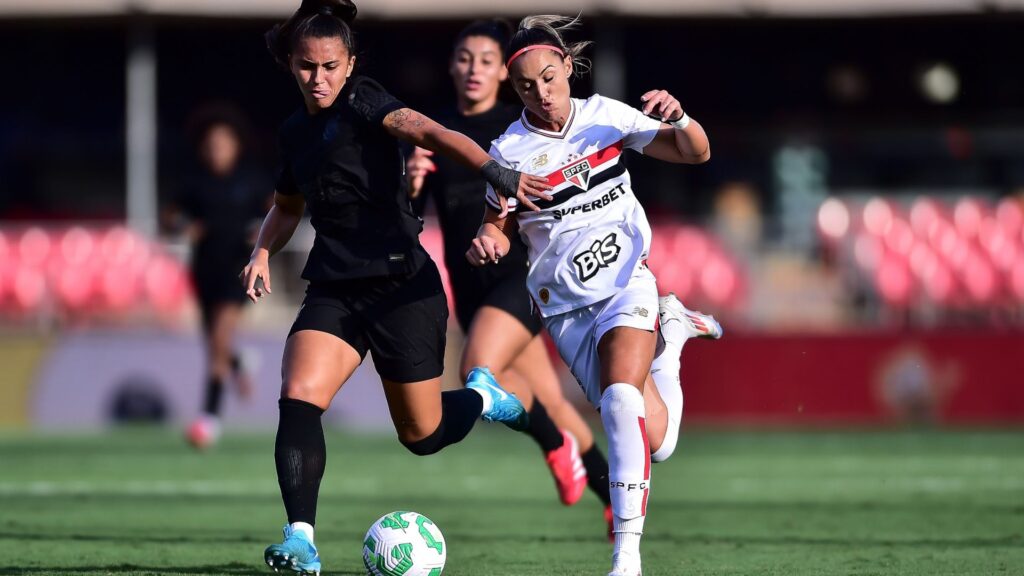 São Paulo x Corinthians na final da Supercopa Feminina.