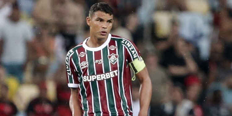Thiago Silva, capitão do Fluminense.