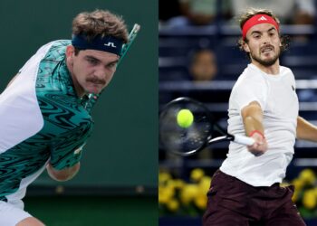 Thiago Wild x Tsitsipas será definido em Indian Wells.