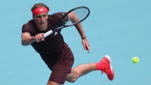Zverev bate Thompson e avança no Miami Open.