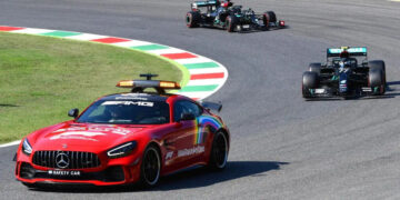 A primeira corrida da história a ter um safety car
