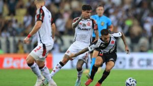 Lance de partida entre Vasco da Gama e Flamengo
