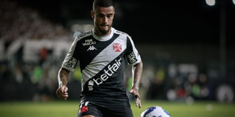 Philippe Coutinho, do Vasco, durante partida contra o Santos