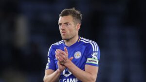 Jamie Vardy, do Leicester City, durante partida contra o Newcastle