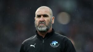 Eric Cantona, ex-jogador do Manchester United
