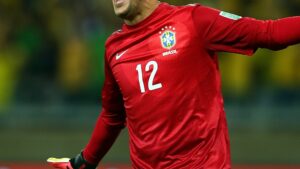 Camisa vermelha da Seleção Brasileira