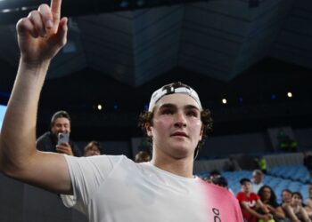 João Fonseca durante Miami Open