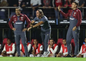Luis Zubeldía, treinador do São Paulo