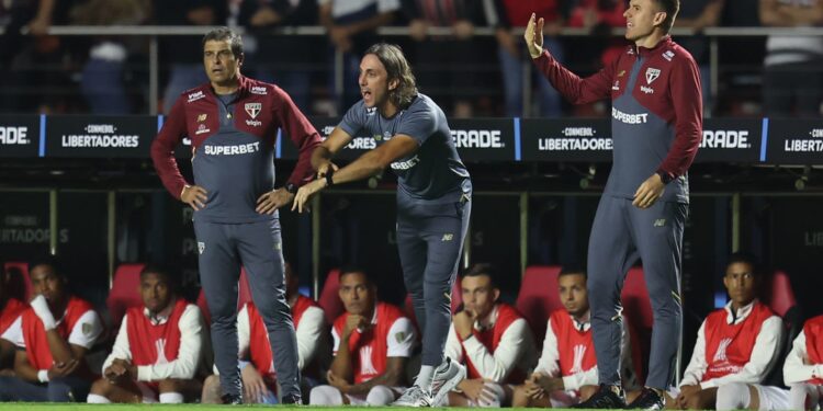Luis Zubeldía, treinador do São Paulo