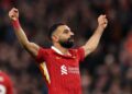 Salah com a camisa do Liverpool