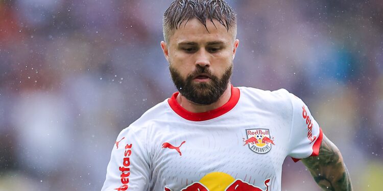 Sasha, autor do gol da vitória do Braga sobre o Botafogo